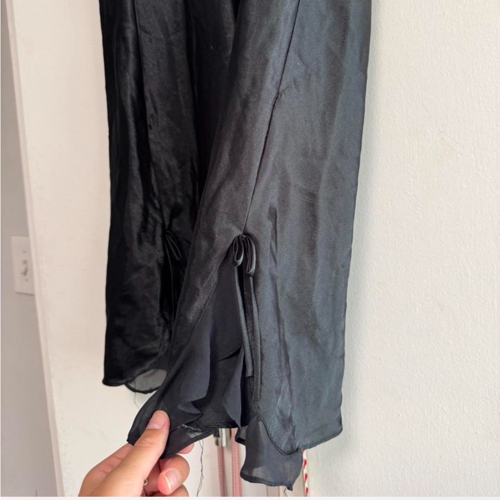 Morgan Taylor Black Ruffle Dress - Picture 5 of 6